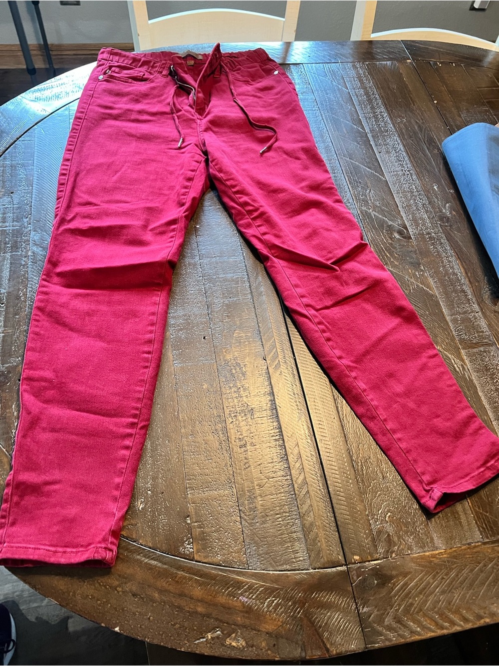 Judy Blue Women’s Bright Raspberry Skinny Jeans